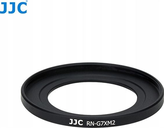 Set adapter filtri JJC RN-G7XM2 për Canon G7X Mark II, 49mm, metalik, i zi