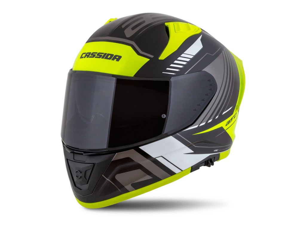 Мото кацига Cassida Aero Drome, full face, поликарбонат, црна