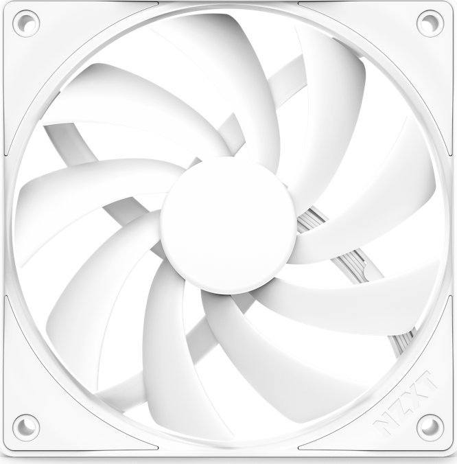 Ventilator PC NZXT F120Q V2, 120mm PWM, i bardhë