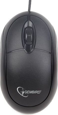 Глушец Gembird MUS-U-01, со кабел, USB, црна