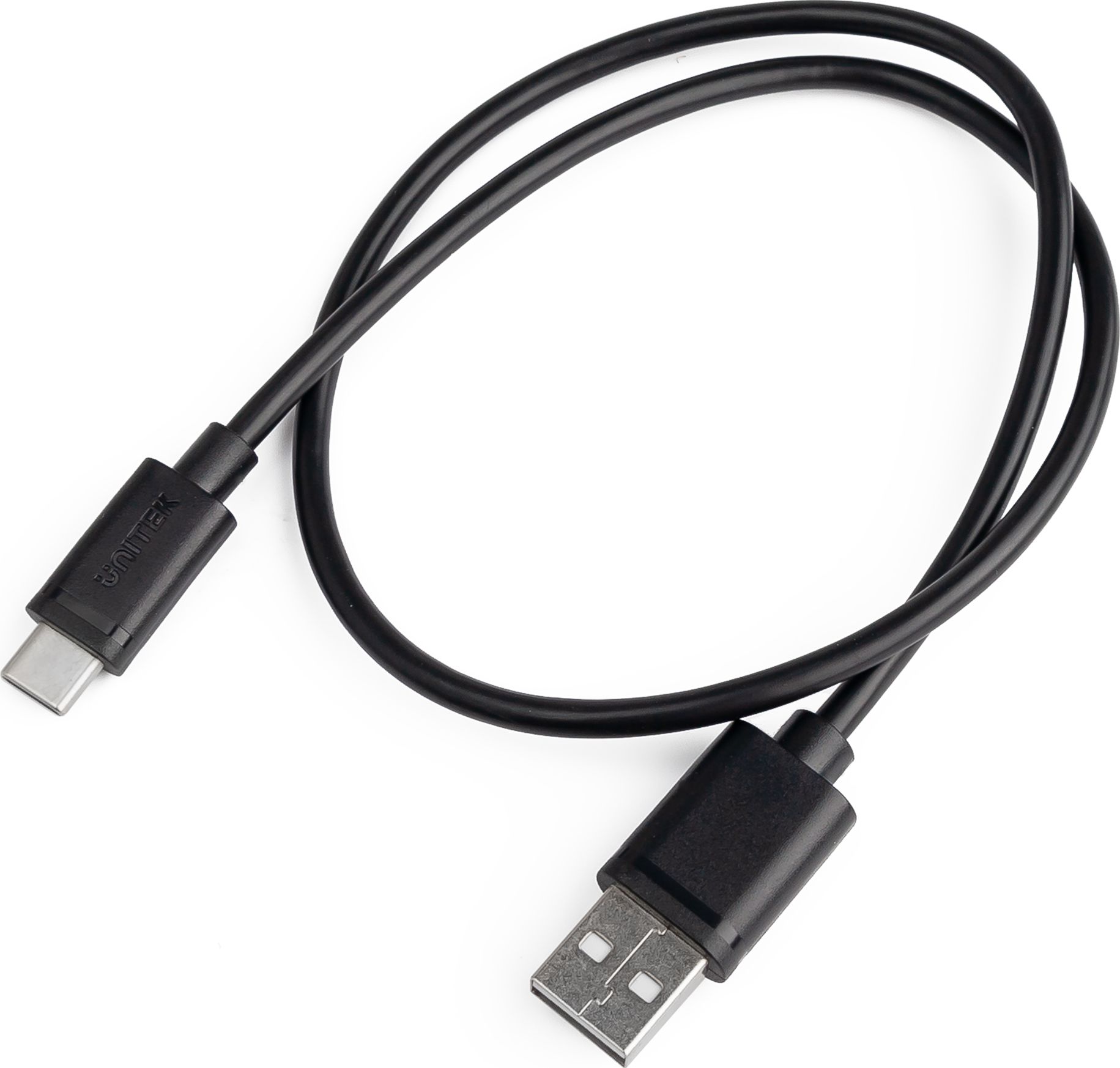 Kabllo USB Unitek Y-C481BK, USB-A në USB-C, 0.5m, e zezë