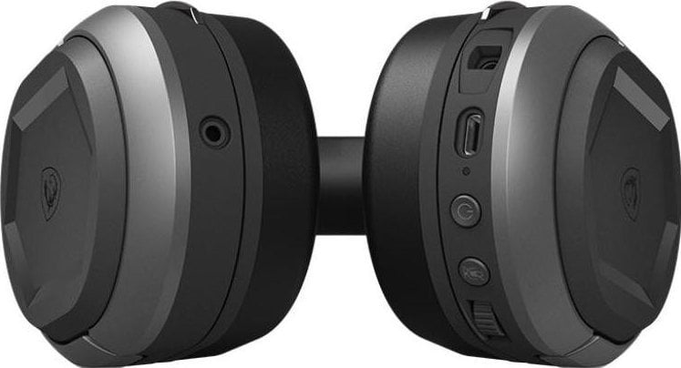 Kufje me mikrofon MSI Immerse GH50, pa kabllo, të zeza