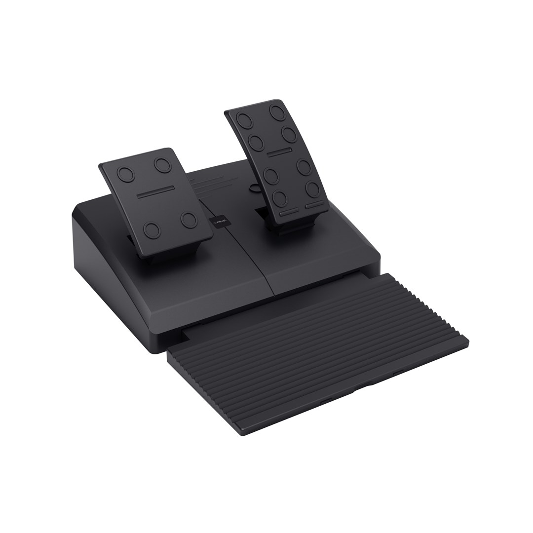 Set timon, pedale dhe ndërrues i shpejtësive Trust GXT 289 Movi, i zi