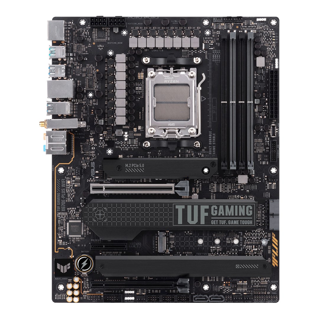 Pllakë amë ASUS TUF Gaming X670E-PLUS WiFi AMD X670 Socket AM5 ATX