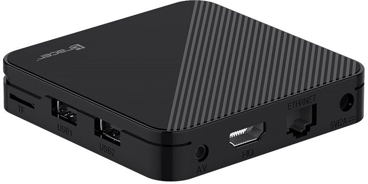 TV Box Tracer мултимедијален плеер, Android 14, 4K HDR, црн