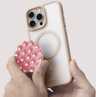 Mbajtëse telefoni MAGADD Sticker Pad, MagSafe, 360°, rozë