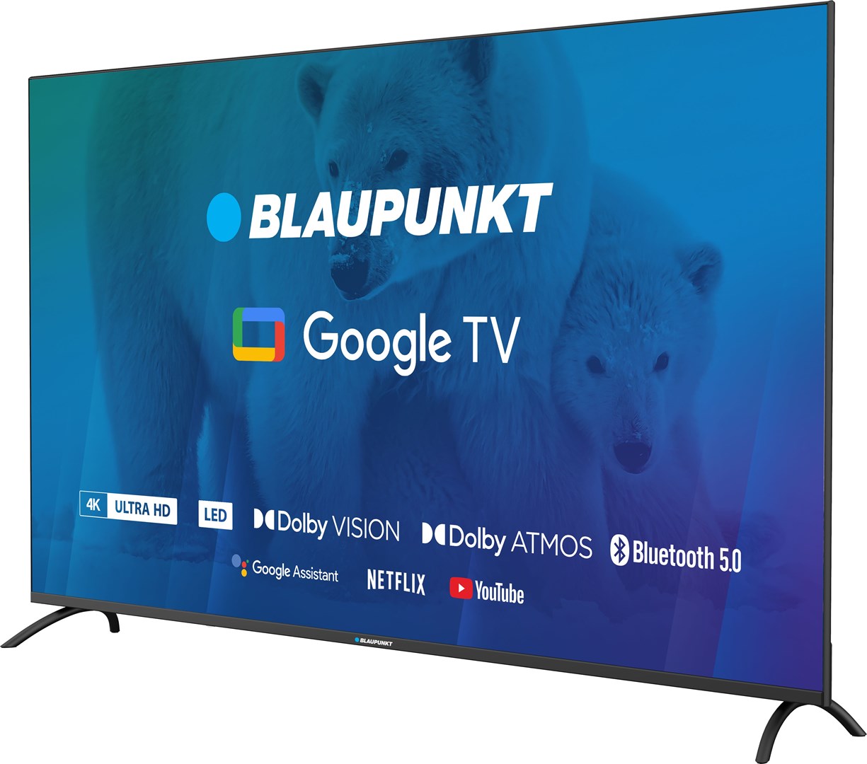 Televizor Blaupunkt 65UBG6000S Smart, 65" (165.1 cm), LED UHD, i zi