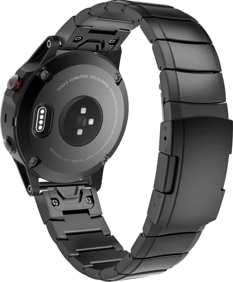 Rripa ore Tech-Protect për GARMIN FENIX 3/5X/3HR/5X PLUS/6X/6X PRO, të zi