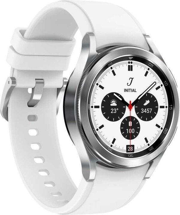 Orë e mençur Samsung Galaxy Watch 4 Classic 42mm BT, e argjendtë