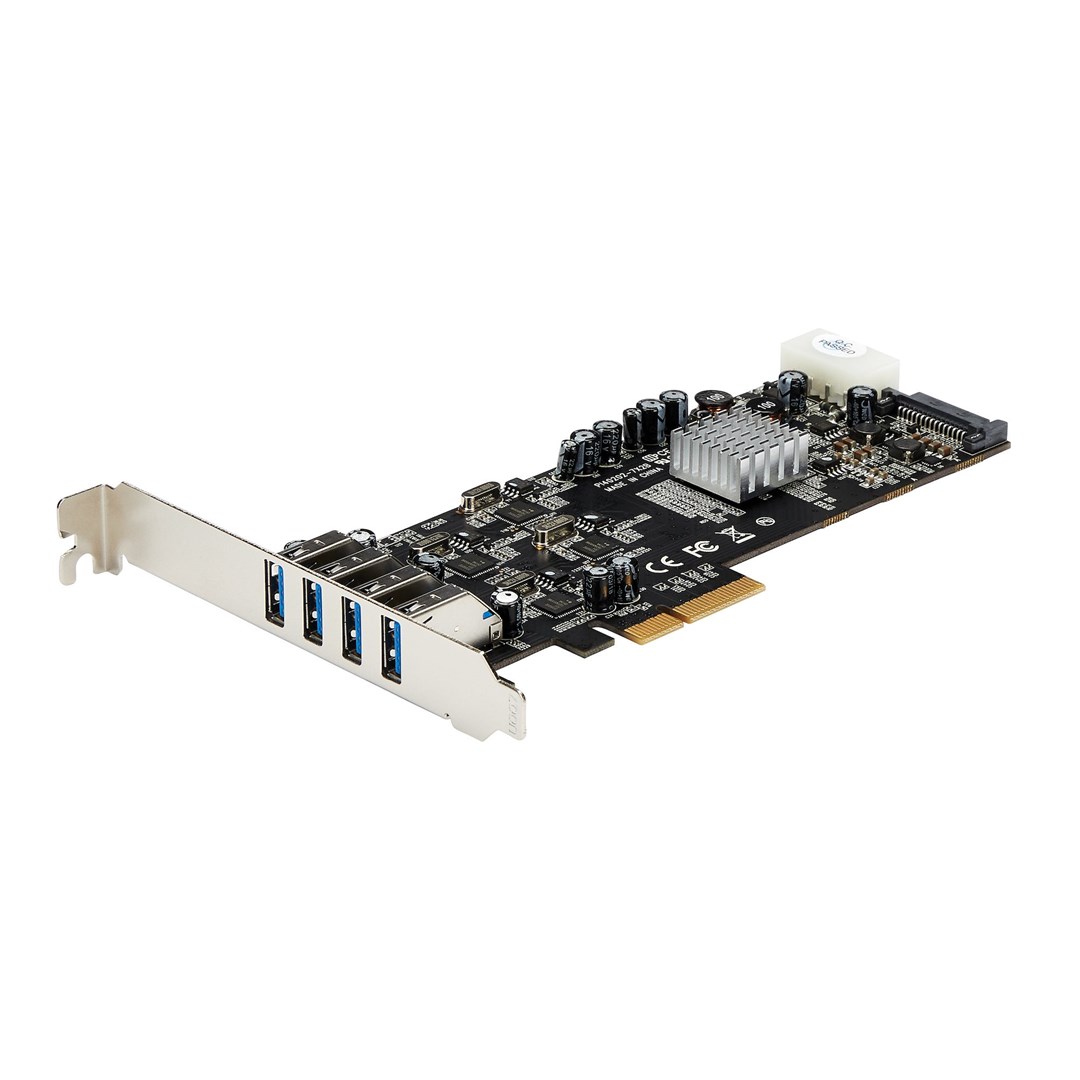 Kontroller PCIe StarTech PEXUSB3S44V, 4x USB 3.0, 20Gbps, i zi