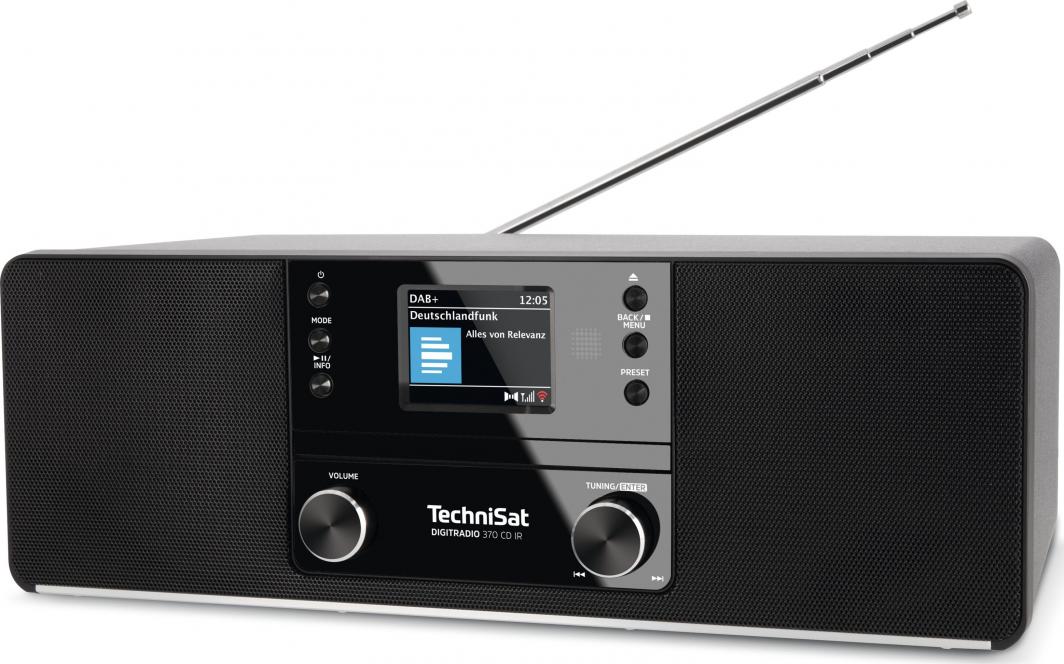Radio TechniSat DigitRadio 370 CD IR, e zezë