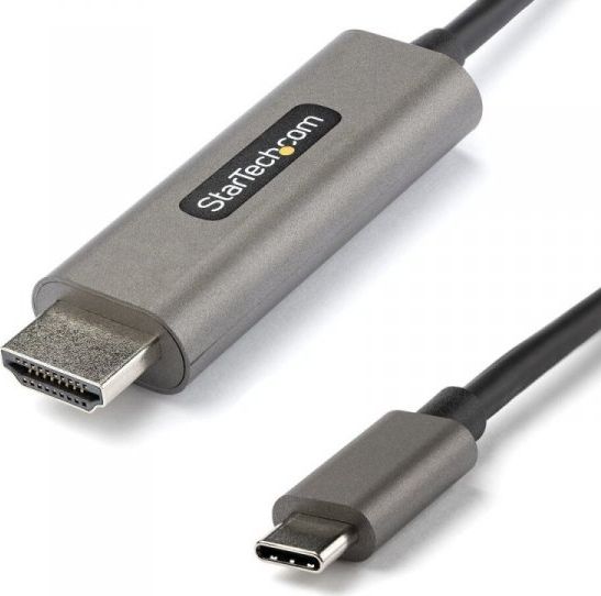 Kabllo USB C në HDMI StarTech 3m, 4K 60Hz, HDR10, e zezë