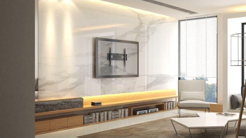 Mbajtëse muri për TV Reflecta Plano Flat 70-6040, 37"-70", 50kg, e zezë