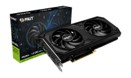 Kartë grafike Palit GeForce RTX 4070 Dual, 12GB GDDR6X, RGB, e zezë