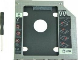 Kutia për diskun e dytë Qoltec, 2.5 HDD, 12.7mm