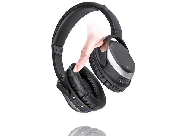 Kufje Tracer Stillo ANC, Bluetooth 5.0, 40mm, 15h, të zeza