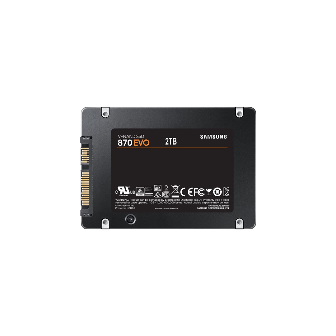 Disk SSD Samsung 870 EVO, 2.5", 2TB, SATA 6Gbps, i zi