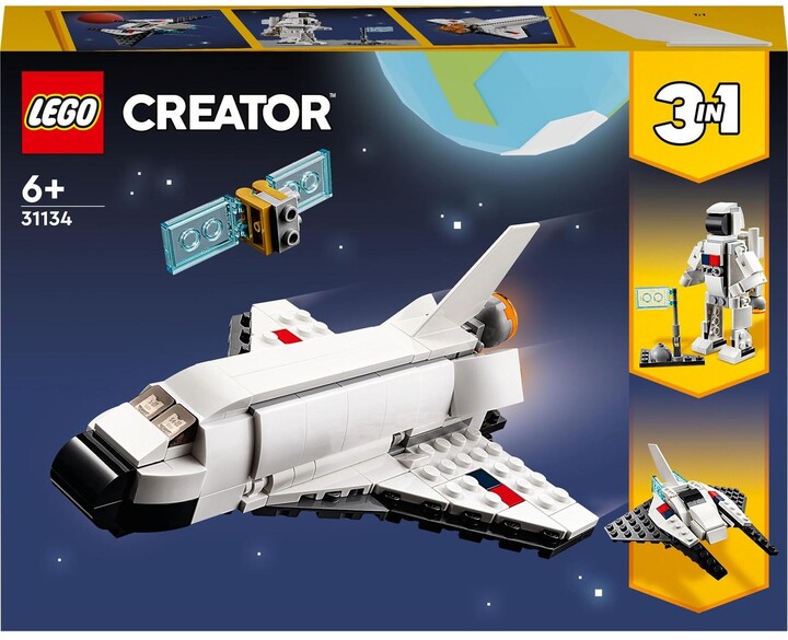 Set LEGO® Creator 31134 Space Shuttle, 144 pjesë
