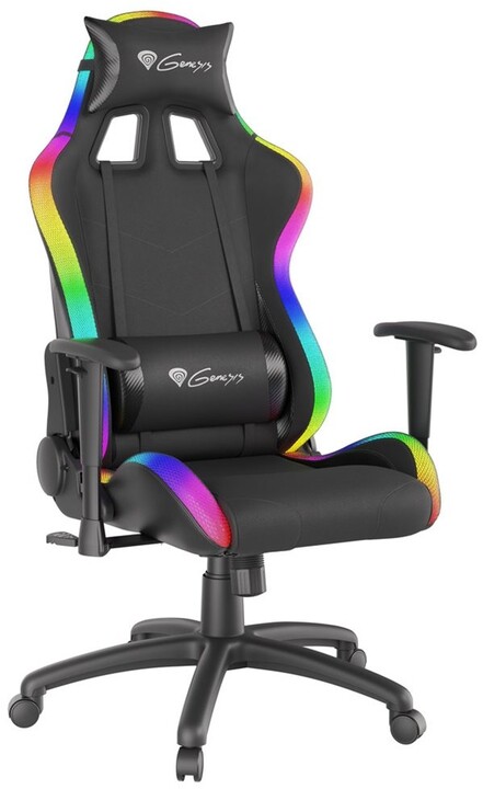 Гејмерска столица Genesis Trit 500 RGB, црна