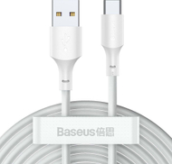 Kabllo Baseus USB-A - USB-C 1.5m, e bardhë