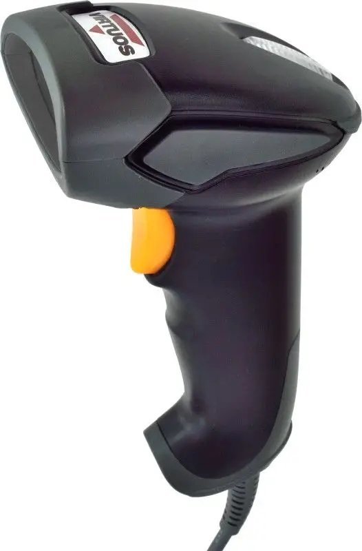 Читач на баркод Virtuos CCD HT-310A, USB, со база, црн
