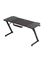 Tavolinë gaming Huzaro HZ-HERO 3.3, RGB, e zezë
