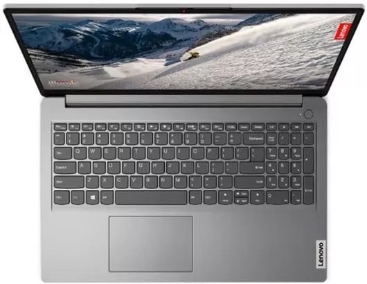 Лаптоп Lenovo IdeaPad 1, 15.6", AMD Ryzen 3 7320U, 8 GB RAM, 512 GB SSD, сив
