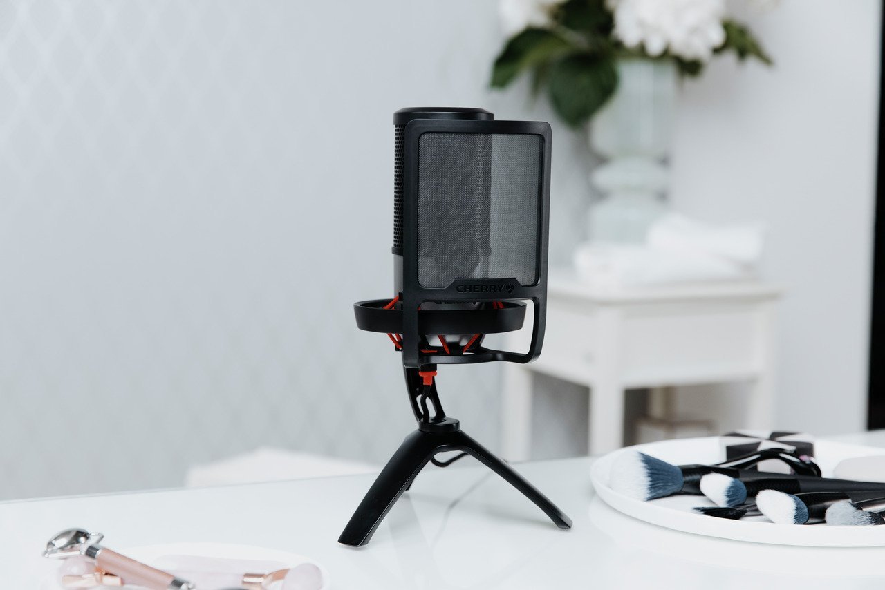 Filtër pop për mikrofon Cherry UM, i zi