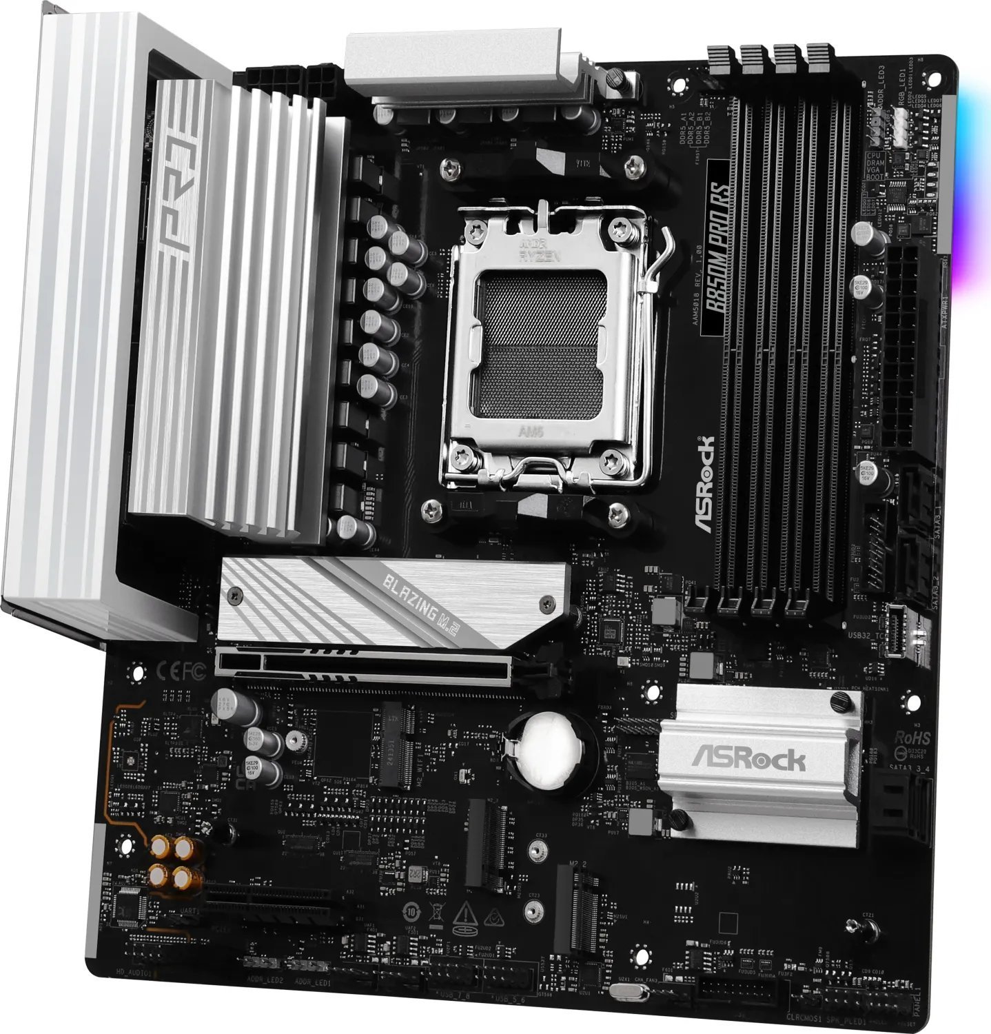 Pllakë amë Asrock B850M Pro RS, Socket AM5, DDR5, Micro ATX