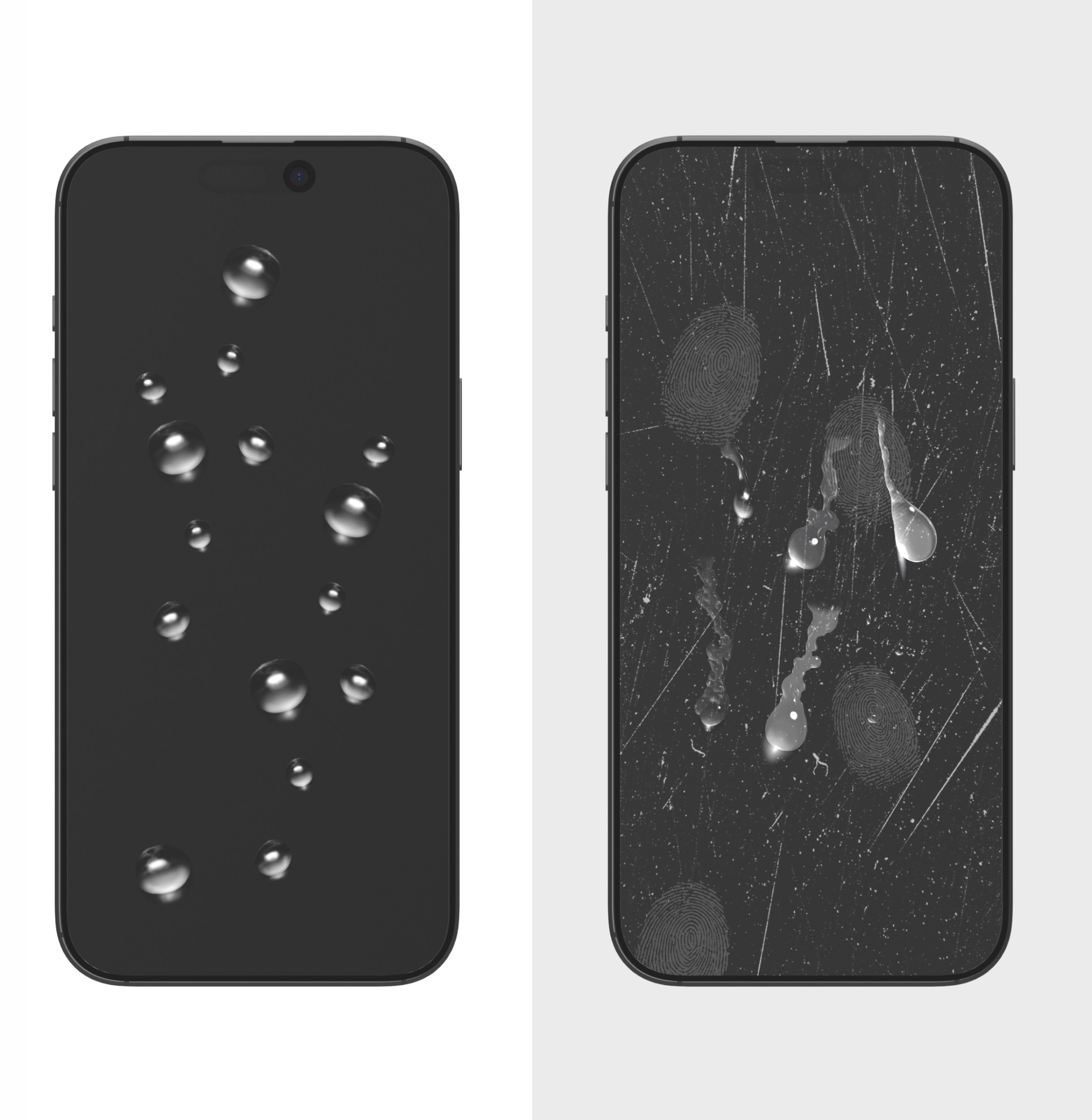 Xham mbrojtës Spigen Tech-Protect Glass Fit Plus, Motorola Edge 50 Neo 60 Neo, 0.3mm, paketë 2 copë, i zi