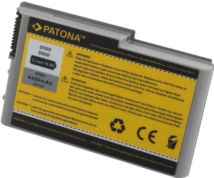 Батерија Patona за Dell, LATITUDE D500/D600 4400mAh Li-Ion 10,8V