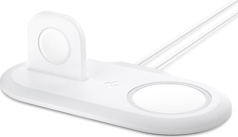 Karikues induktiv Spigen Inductive Charger SPN1586WHT, 1A, me MagSafe, i bardhë
