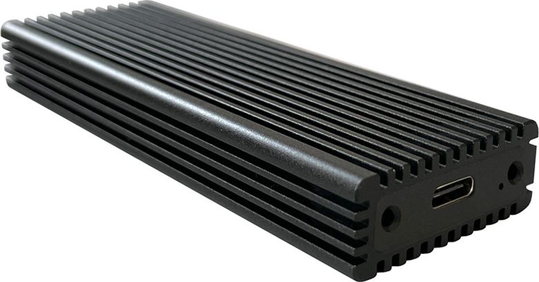 Кутија надворешна SSD LC-Power LC-M2-C-MULTI, M.2 NVMe SATA, USB-C 3.2 Gen 2, сребрена