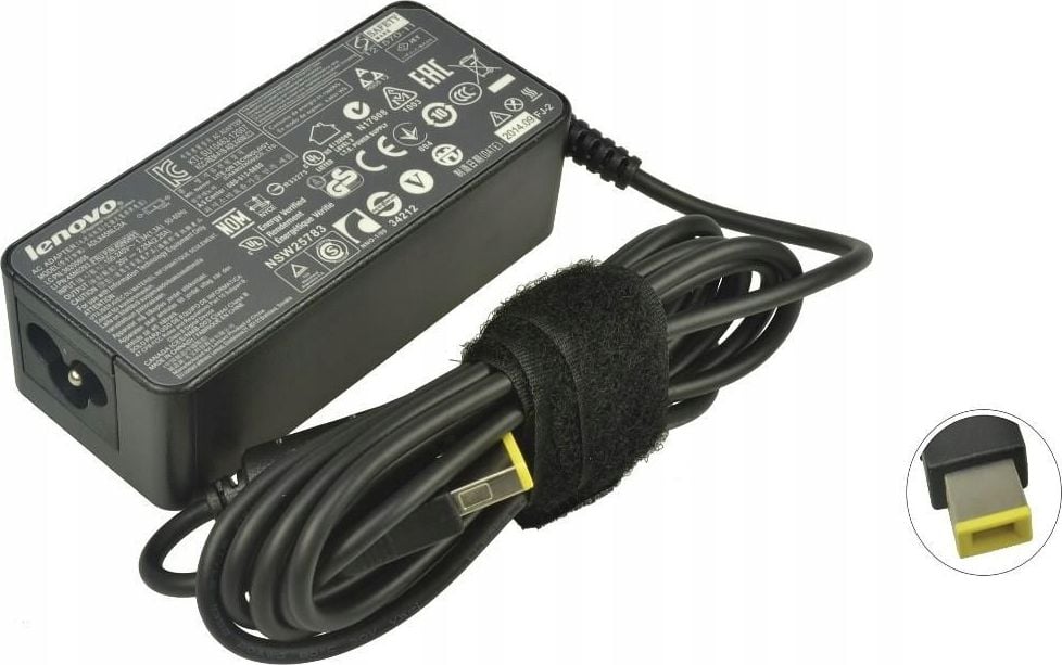 Adapter karikues Lenovo ADLX45NLC3A, 45W, 20V 2.25A, i zi