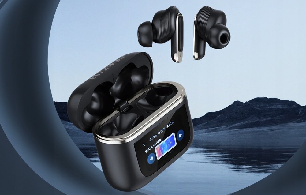 Kufje wireless BlitzWolf BW-FYE16, TWS, ANC, Bluetooth 5.3, IPX5, të zeza