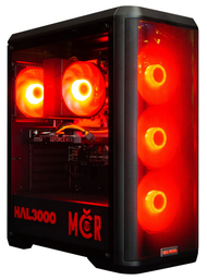 Kompjuter HAL3000 MČR Finale Pro 4060, AMD Ryzen 5 7500F, 16GB RAM DDR5, 1TB SSD, RTX 4060, i zi