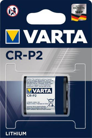 Bateri Varta CR-P2 6V, 1450mAh