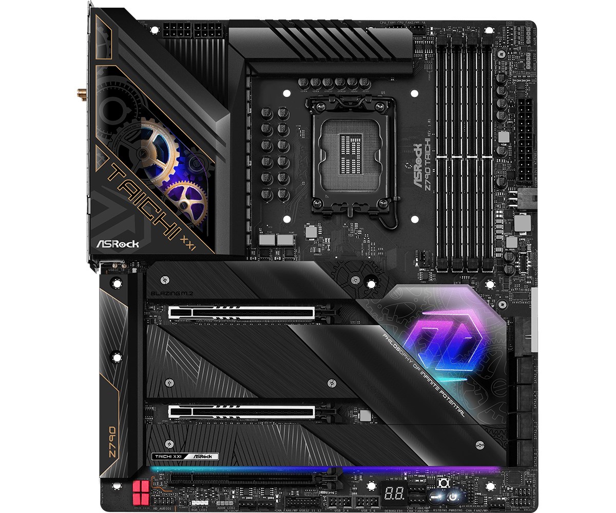 Pllakë amë Asrock Z790 Taichi Intel Z790 LGA 1700 Extended ATX