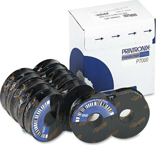 Ribon printeri Printronix P7000, 6 copë, i zi
