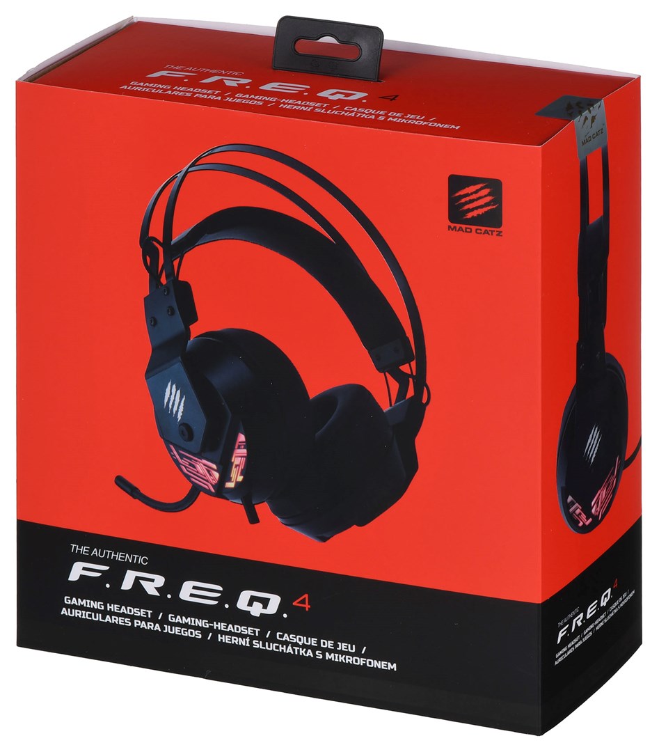 Kufje Madcatz F.R.E.Q. 4, me kabllo, të zeza