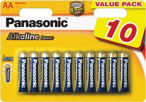 Panasonic Bronze Alkaline Power AA Батерии, 120 Пакет