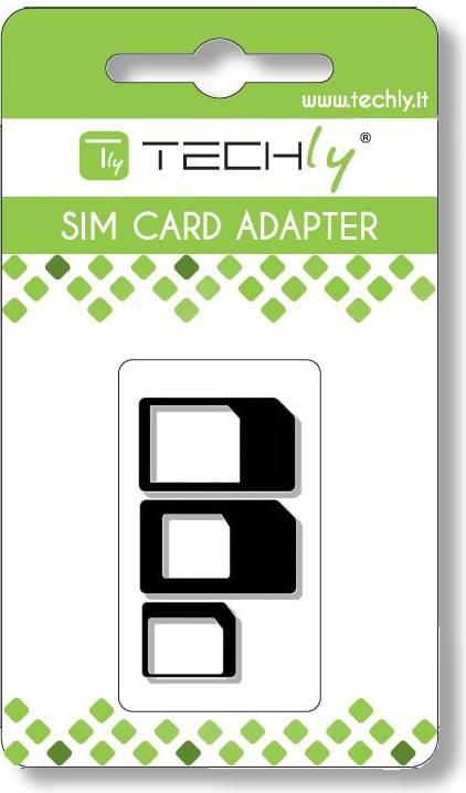 Përshtatës i kartës SIM Techly, Nano-SIM, Mikro-SIM (301535)