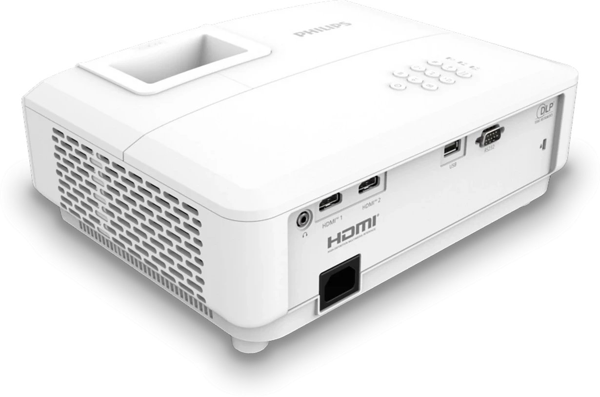 Projektor Philips ProPix 860, LED, DLP, i bardhë