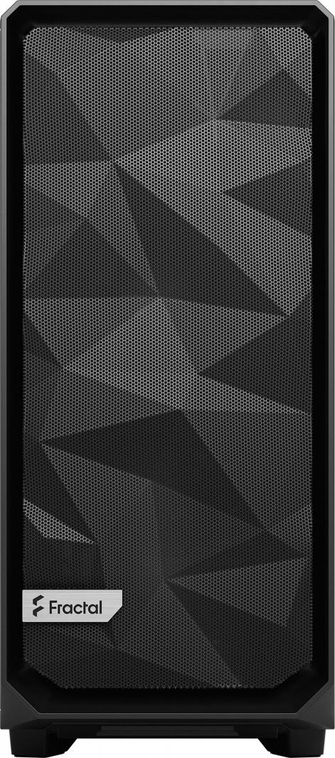 Kasë Fractal Design Meshify 2 Compact TG Light Tint, e zezë, Midi Tower
