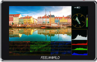 Професионален монитор Feelworld S7, 7\" FHD, 4K HDMI 12G SDI, црн