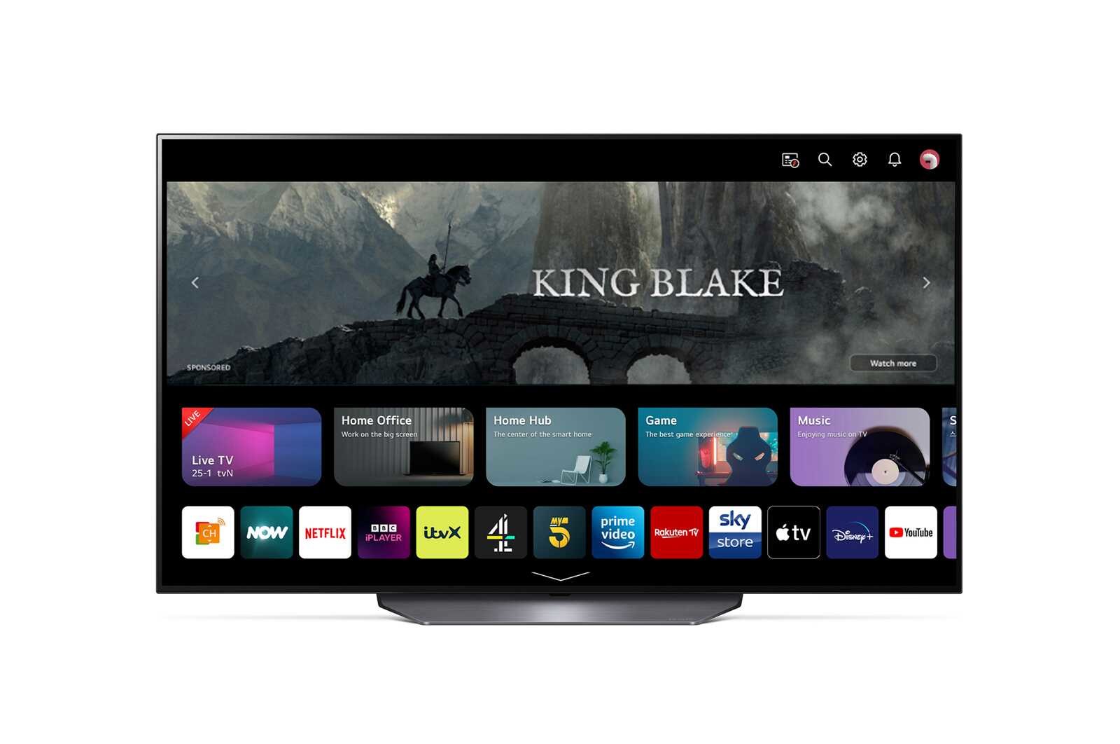 Televizor LG OLED55B36LA Smart, 55" (139.7 cm), 4K UHD, i zi