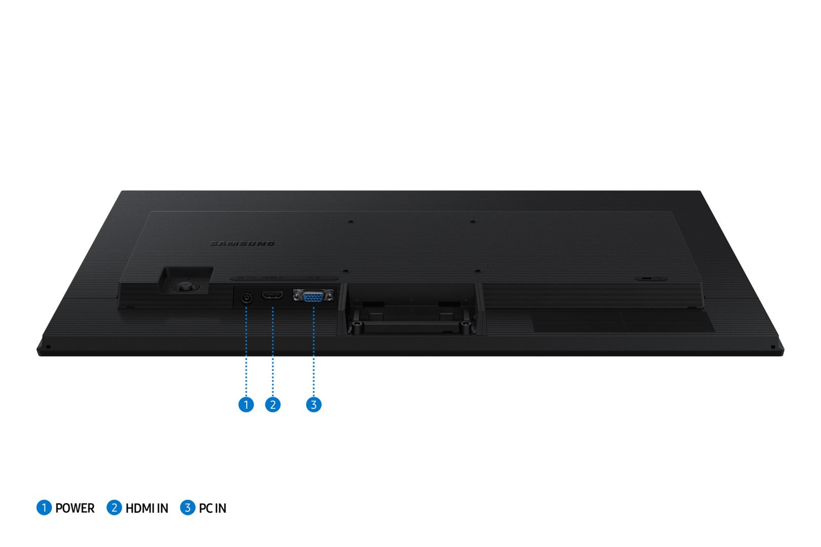 Monitor Samsung LS24D300, 24", 75Hz, 1920x1080, i zi