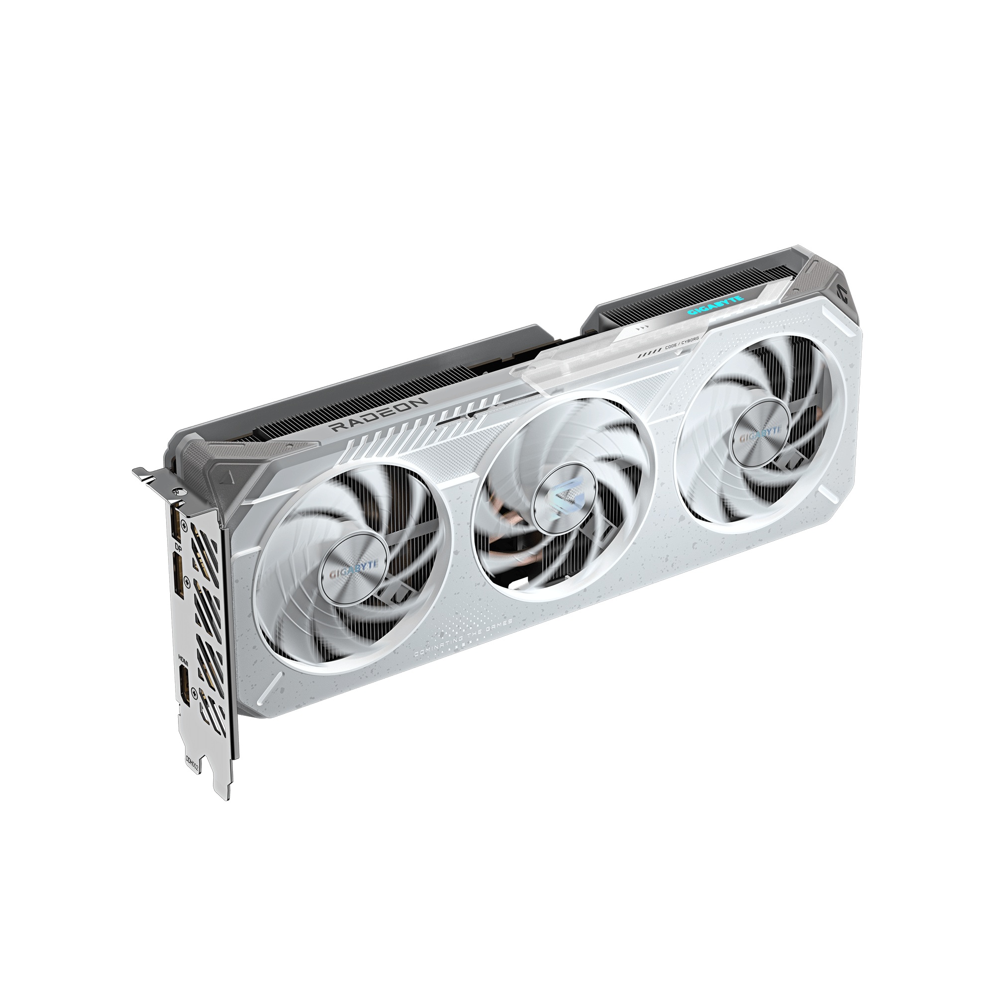 Kartë grafike Gigabyte Radeon RX 9060 XT Gaming OC ICE, 16GB GDDR6, e bardhë