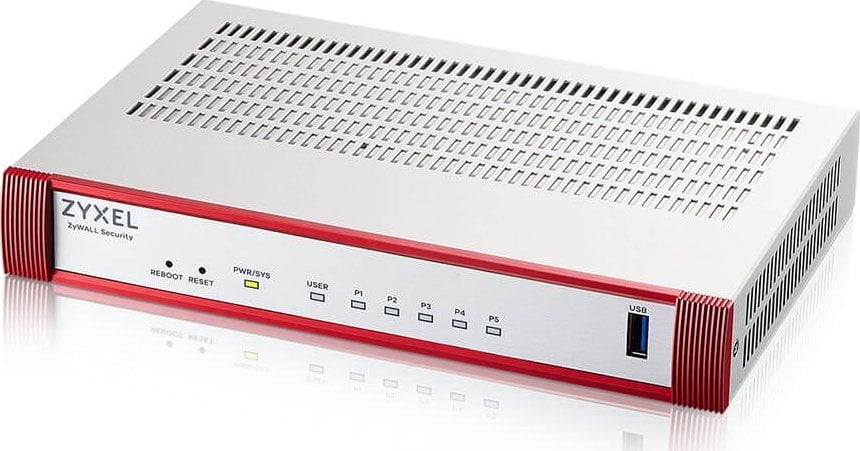 Firewall harduerik Zyxel USGFLEX50H, portë 10 Gbps, PoE+, i zi