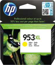Ngjyrë për printer HP F6U18AE Nr. 953XL, e verdhë